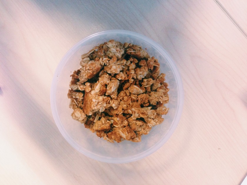 Peanut Butter Granola for the week!