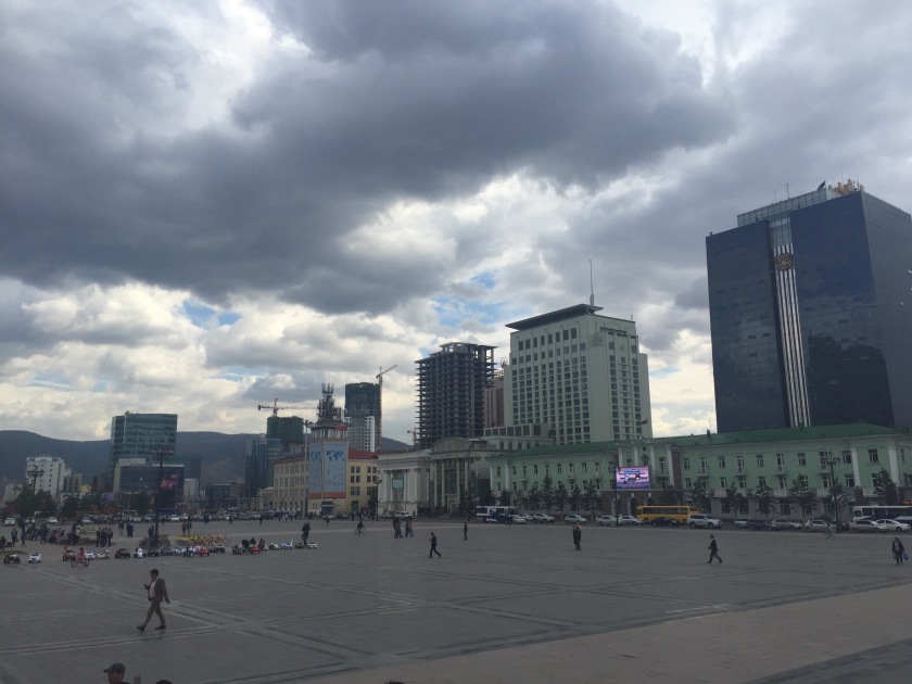 Sukhbaatar Square - lightly edited