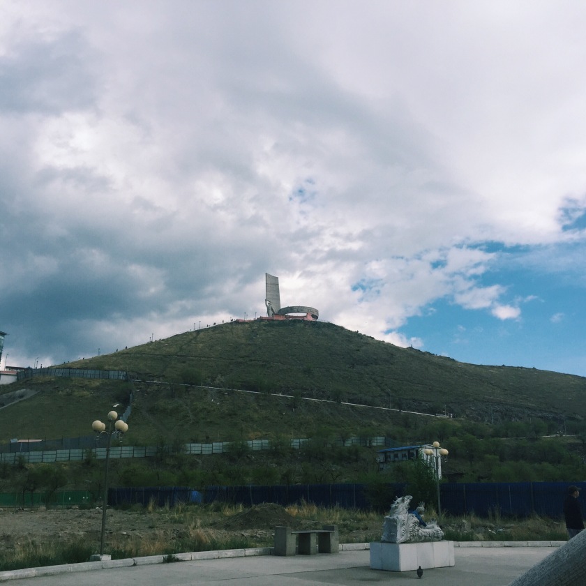Soviet WWII War Memorial on what used to be the highest hill in Mongolia. Processed with a VSCO filter